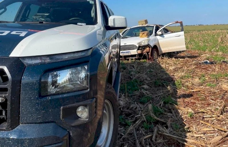 Polícia Militar apreende mais de meia tonelada de maconha em Aral Moreira