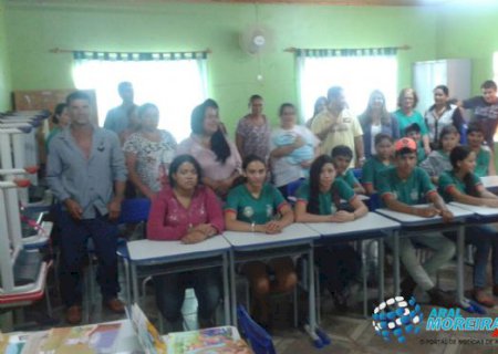 Escolas municipais de Aral Moreira recebem novo mobiliário e coleções de livros para incentivo a Leitura