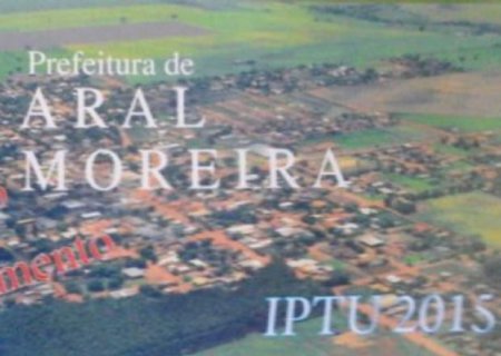 Prefeitura dá inicio a distribuição dos carnês do IPTU 2015 em Aral Moreira