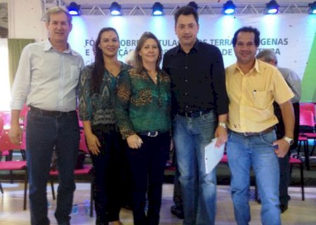 Edson de David e vereadores participam de evento em Guaira sobre os conflitos agrários