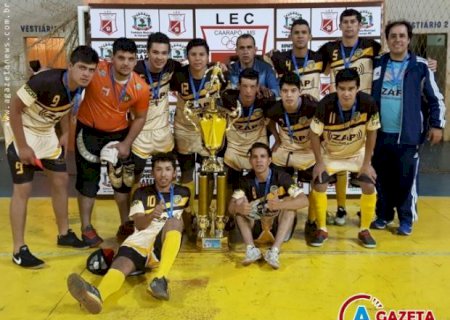 Aral Moreira é campeã da Copa Vale da Esperança de Futsal 2016