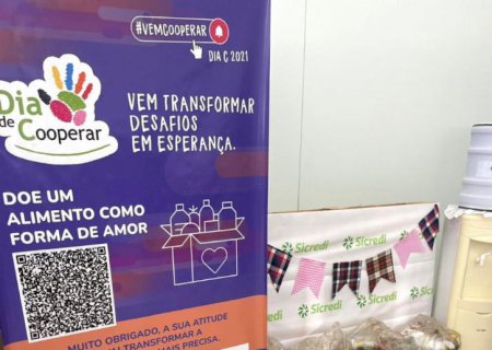 Sicredi Aral Moreira promove campanha para arrecadar alimentos às famílias carentes do município