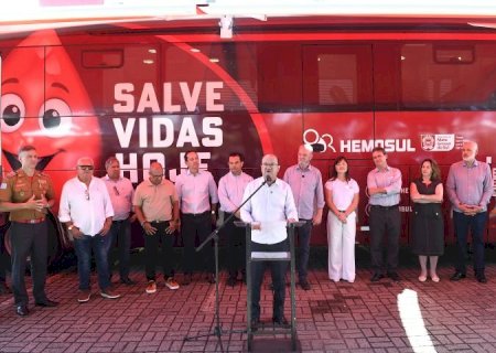 Solidariedade: Nova Unidade Móvel do Hemosul chega para ampliar captação de sangue em MS